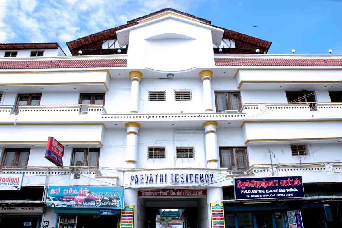 Parvathi Residency Otel Nāgercoil Dış mekan fotoğraf
